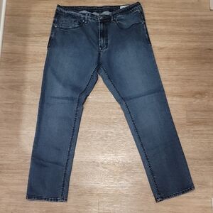 Buffalo David Bitton Men's Dark Blue Straight Jeans